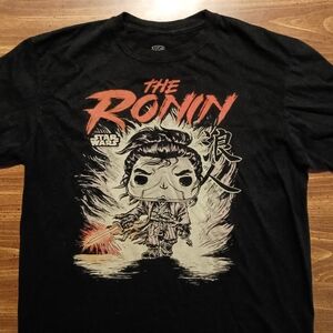 STAR WARS FUNKO RONIN T-SHIRT - Large // Visions Rare Pop Tee Shirt Collectible
